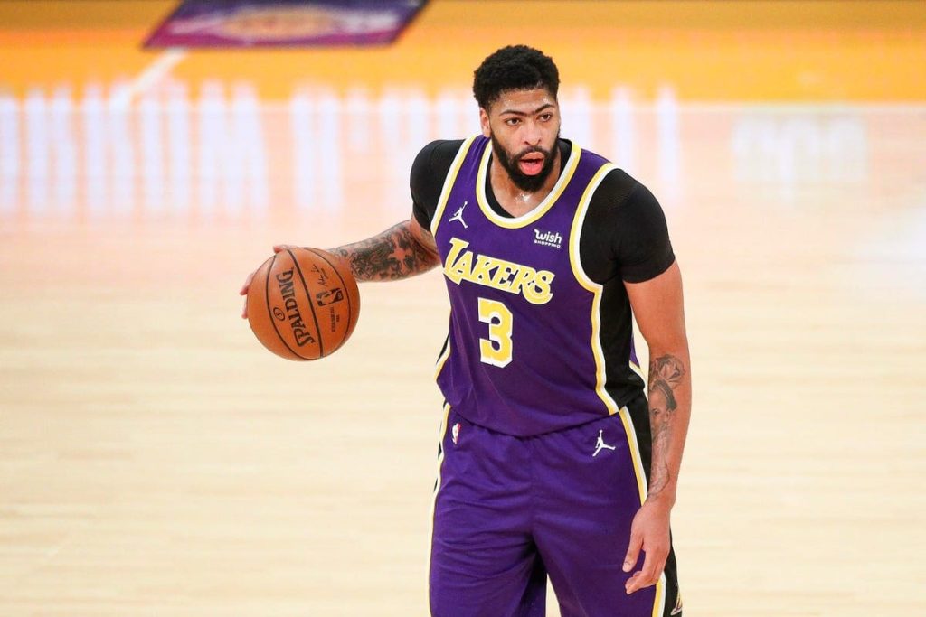 Anthony Davis Los Angeles Lakers NBA player