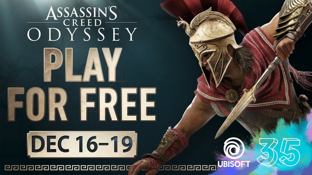 Assassin’s Creed Odyssey will be free to play for four days Assassin’s Creed Odyssey will be free to play for four days