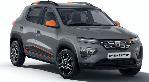 2022 Dacia Spring EV SUV 2022 Dacia Spring EV SUV front side view
