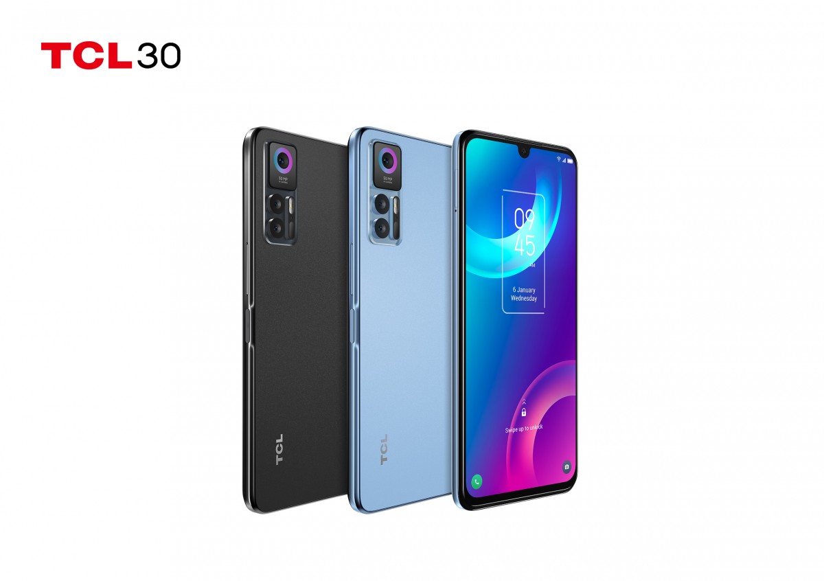 Five new TCL 30 series phones