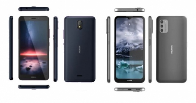 Nokia N151DL, N150DL, N1530DL and N152DL Four new renderings of Nokia smartphones have been leaked, showing a fresh design