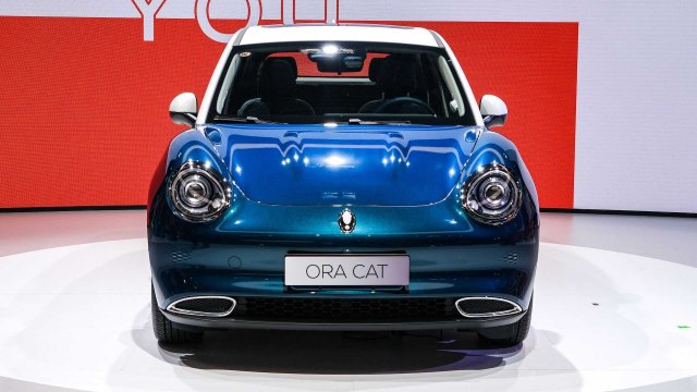 2022 GWM Ora Cat Electric Hatchback Rear view