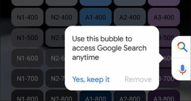 Google floating chat-style search for Android phones Google is developing a floating chat-style search shortcut for Android phones