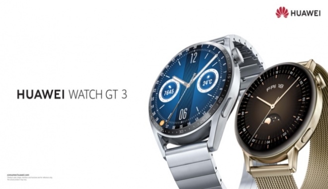 Huawei has introduced the Watch GT 3 and limited edition headphones