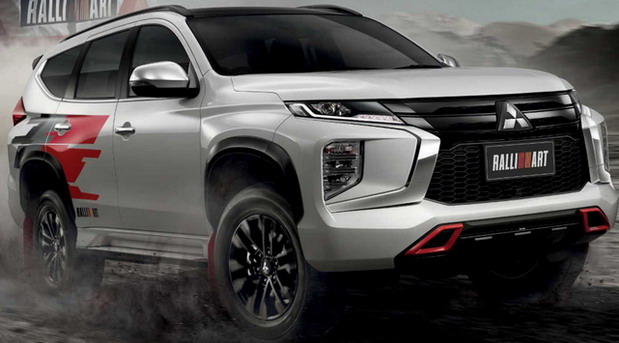 Mitsubishi Pajero Sport Ralliart 2022 Mitsubishi Pajero Sport Ralliart front side view