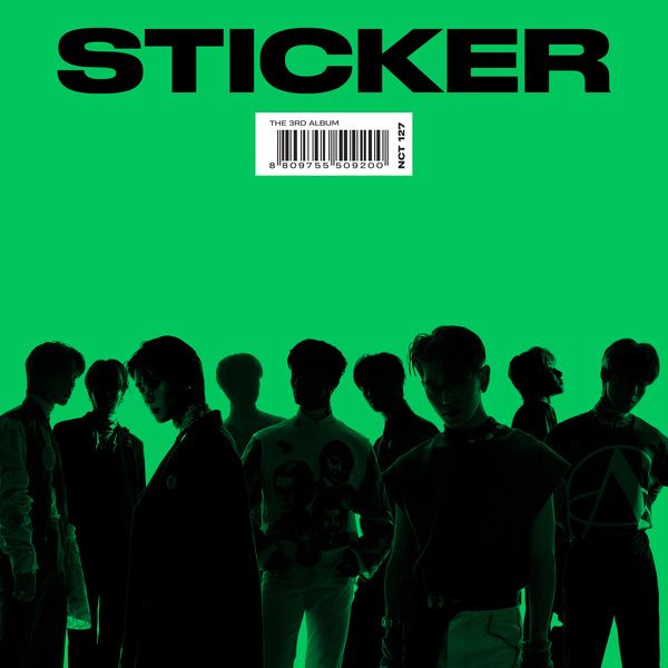 NCT 127 Sticker Lyrics cover art and album cover