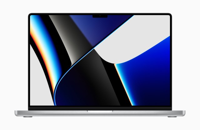 New MacBook Pro 2021 front view