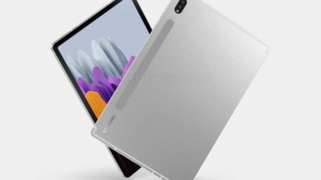 Samsung Galaxy Tab S8 + The Samsung Galaxy Tab S8 + powered by Snapdragon 898