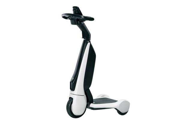 Electric Toyota C + Walk T scooter side view