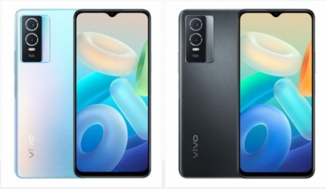 Vivo Y74s 5G Vivo Y74s 5G Front and back view two corors