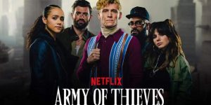 army of thieves cast netflix movie poster