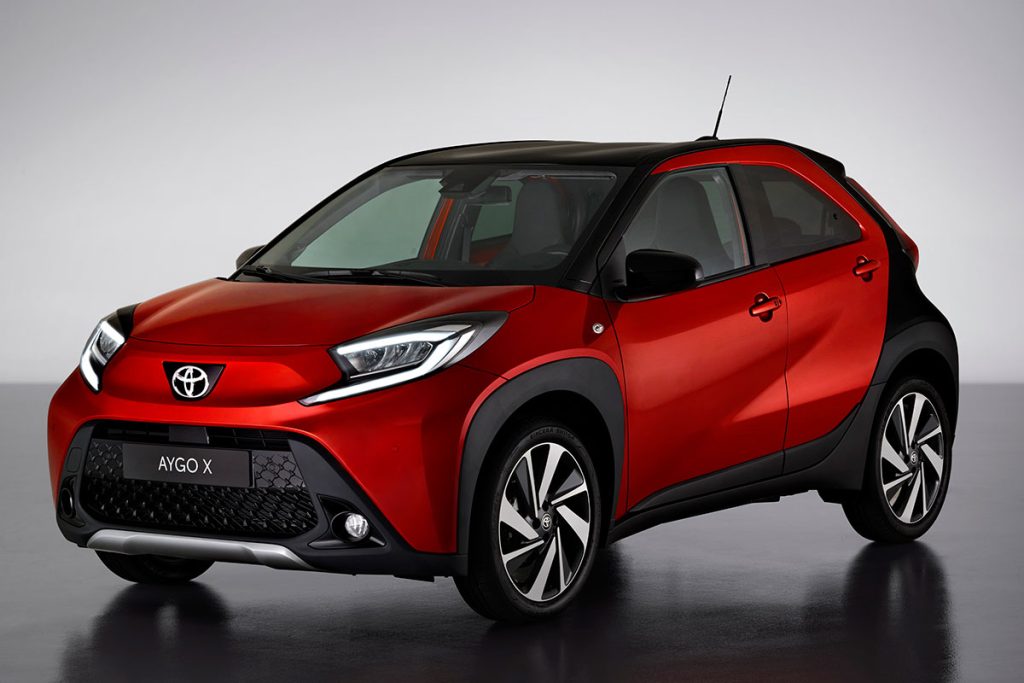 Toyota Yaris front side view