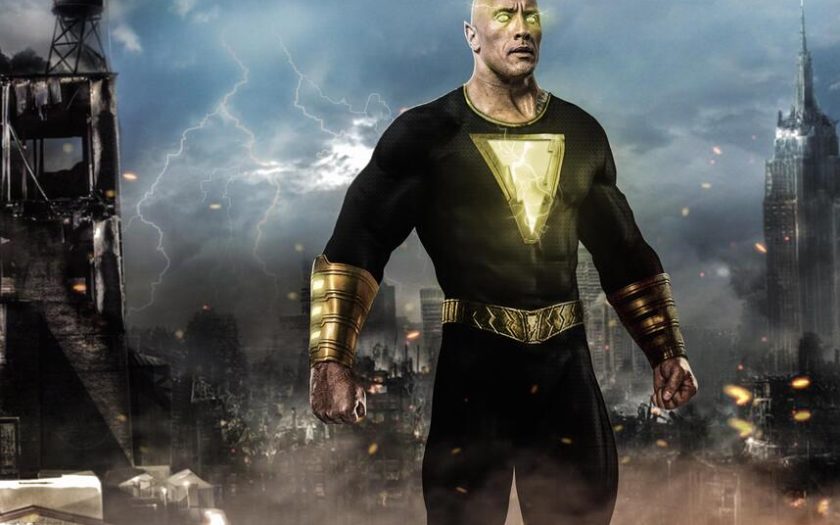 BLACK ADAM Superhero Movie starring Dwayne Johnson as Black Adam
