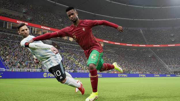 Konami eFootball 2022 Konami eFootball 2022 has been postponed to spring 2022