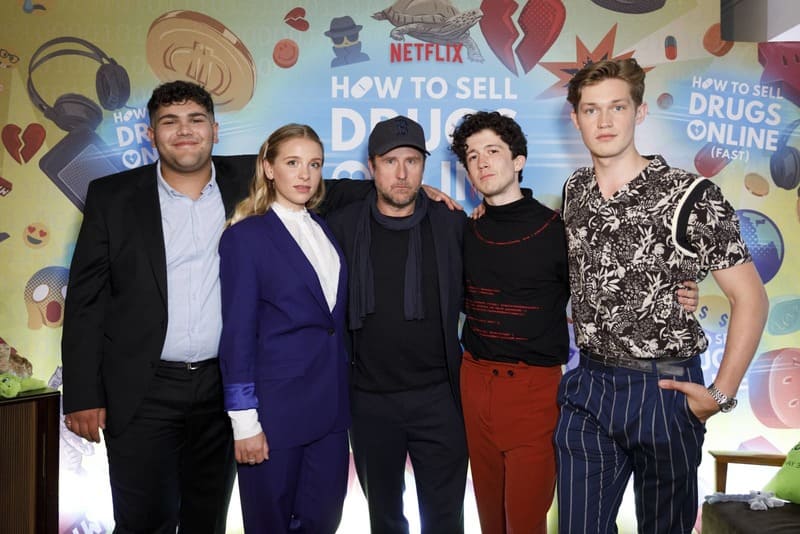how to sell drugs online fast series cast posing