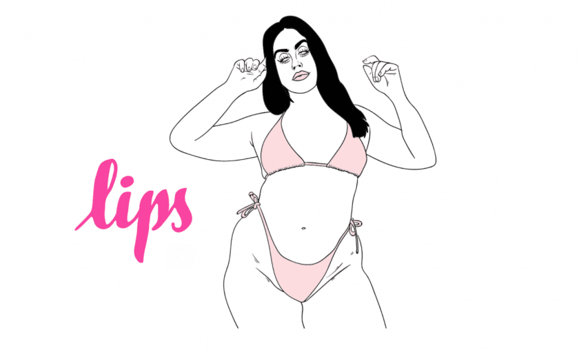 Lips feminist social network