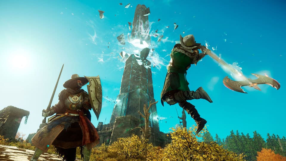 new world amazon game fight