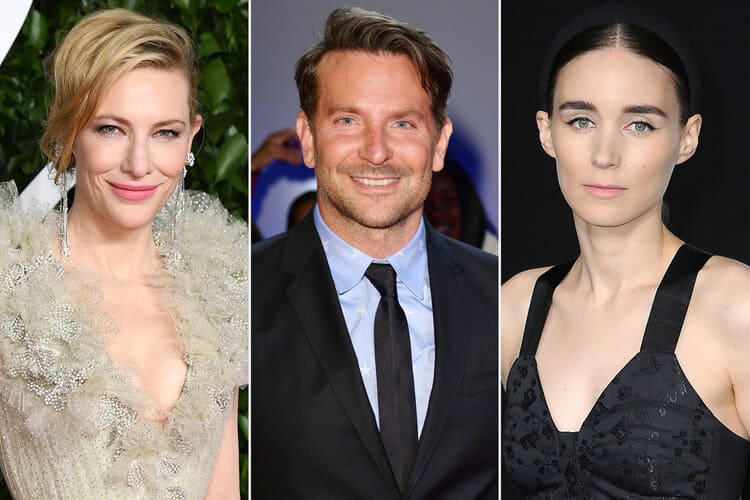 nightmare alley cast, Bradley Cooper as Stanton "Stan" Carlisle
Cate Blanchett as Dr. Lilith Ritter and Rooney Mara as Molly Cahill