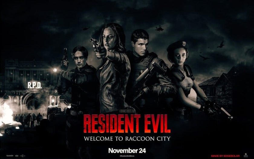 Resident Evil: Welcome to Raccoon City movie poster