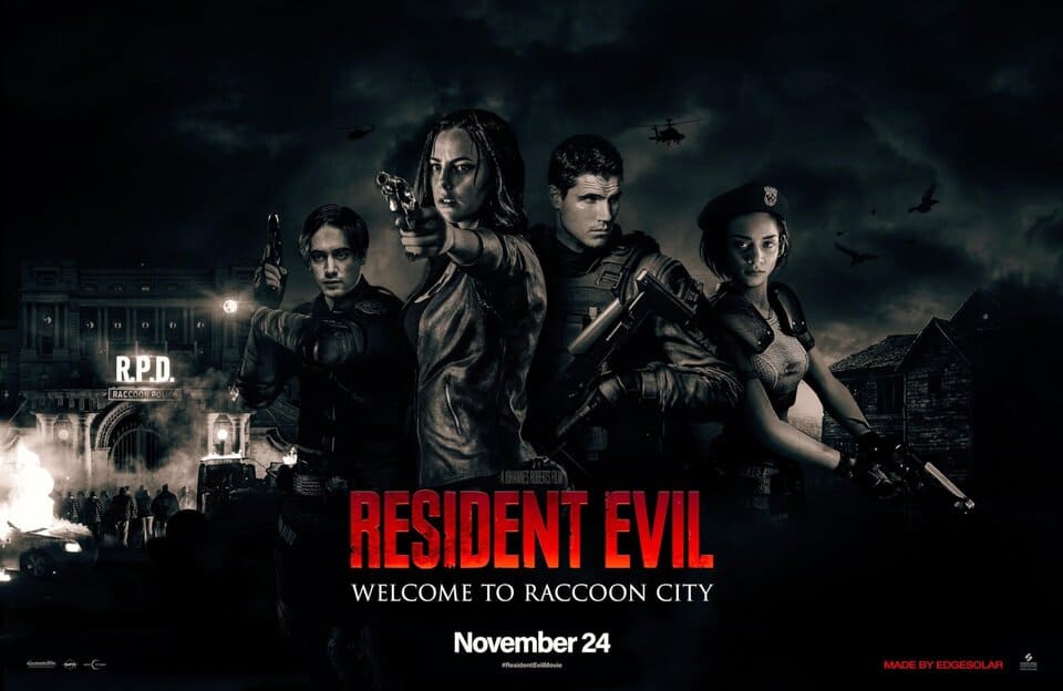Resident Evil: Welcome to Raccoon City movie poster