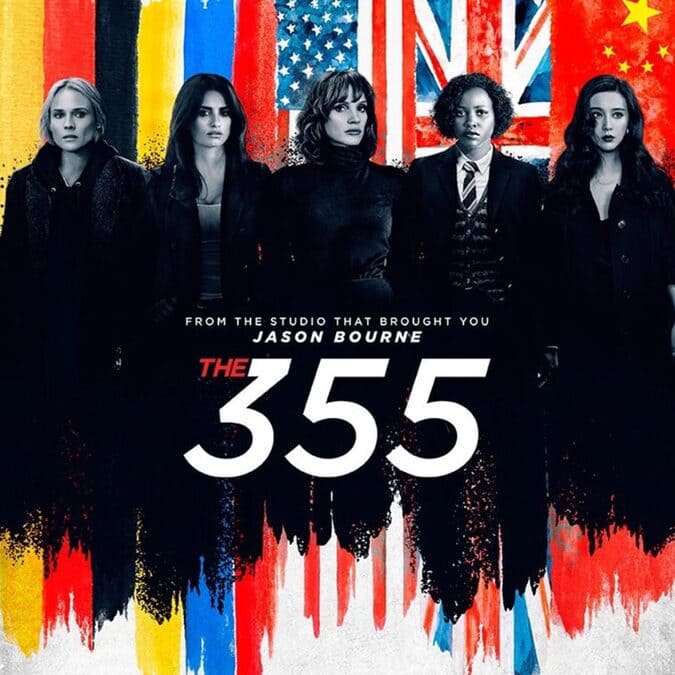 the 355 movie poster cast