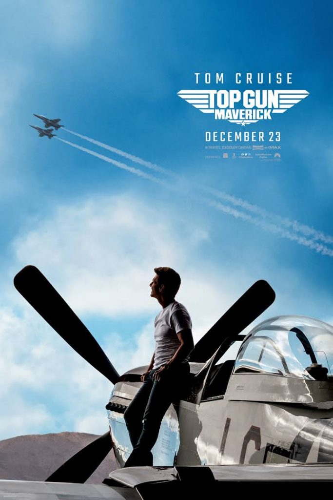 top gun maverick poster from the movie 2022